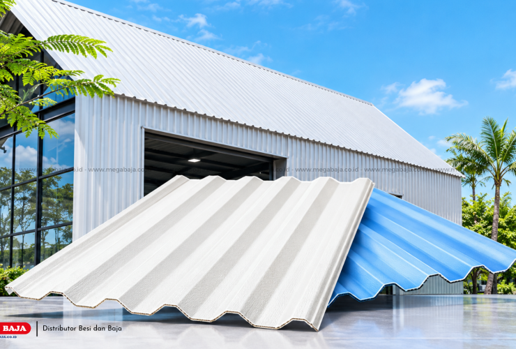 Atap Dingin Mega Shield Solusi Bangunan Modern : Solusi Atap Dingin Mega Shield Double Layer