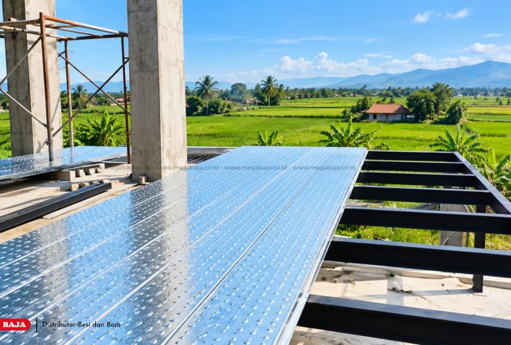 Bikin Lantai Mezzanine Makin Kokoh dan Estetik Pakai Mega Deck dari Mega Baja!