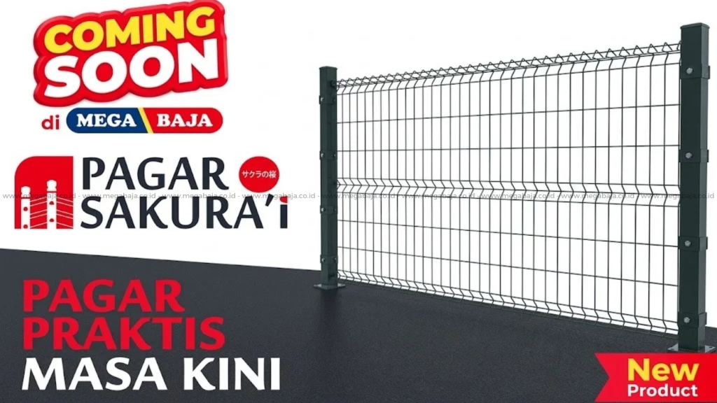 Bikin Properti Makin Aman dan Anti-Ribet! Pagar Sakura’i Segera Hadir di MEGA BAJA!