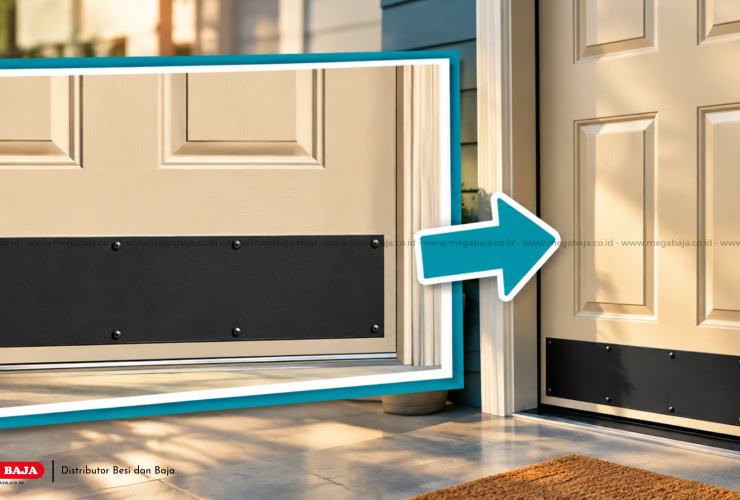 Bikin Pintu Awet Bebas Penyok! Yuk Mengenal Kick Plate dan Cara Memilihnya