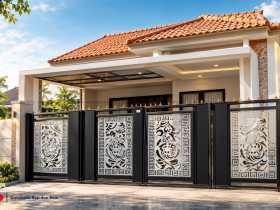 Ellip Iron Art (Ellip Laser Cutting) : Bikin Hunian Auto Mewah dan Kekinian dengan Seni Besi Modern !