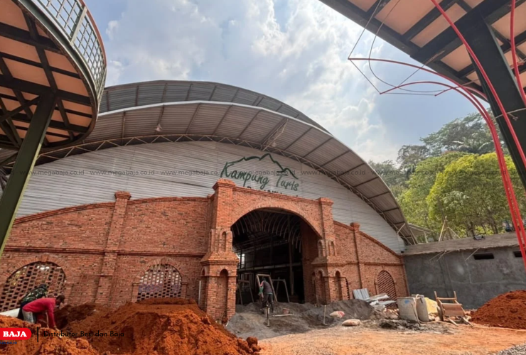 Proyek Kampung Turis Karawang Sudah 80 % : Kolaborasi Tangguh Bersama Mega Baja !