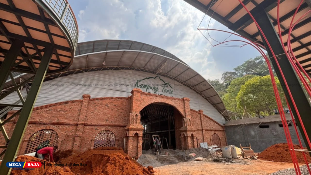 Proyek Kampung Turis Karawang Sudah 80 % : Kolaborasi Tangguh Bersama Mega Baja !