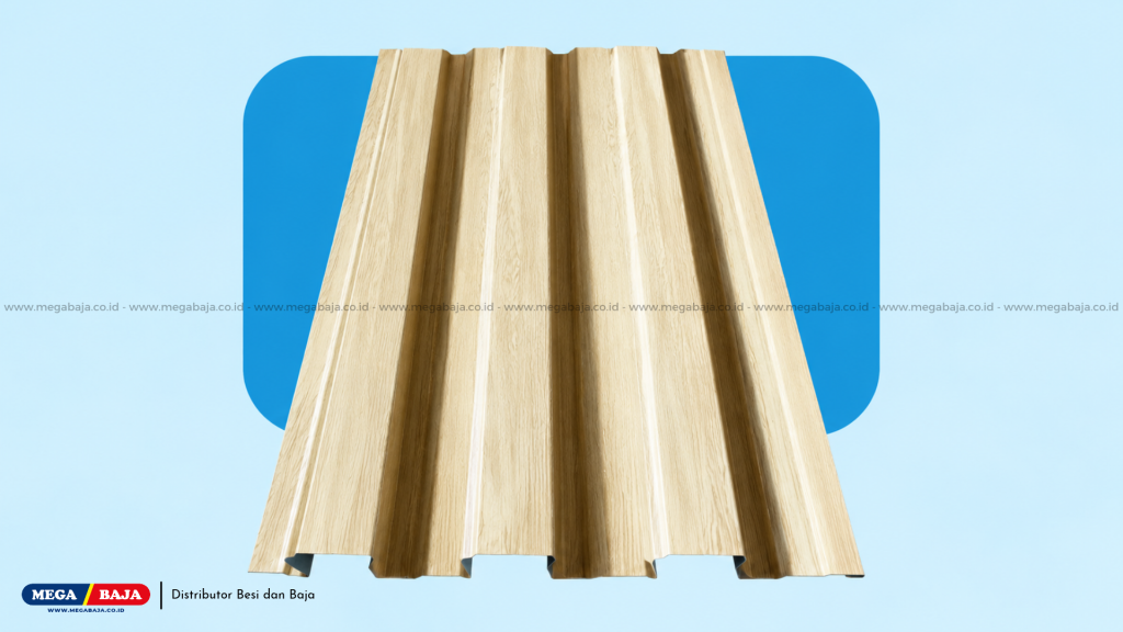 PLADIMET Oak : Warna kayu klasik yang sangat fleksibel dipadukan dengan berbagai furnitur.