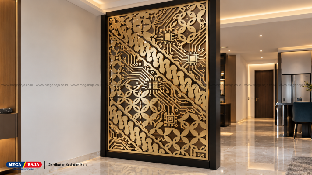 Mengapa Plat Cutting Sangat Pas untuk Interior? - Partisi Plat Cutting