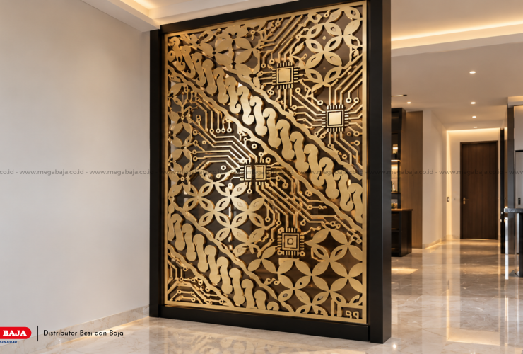 Bikin Ruangan Makin Aesthetic! Panduan Lengkap Plat Cutting Indoor ala Mega Baja