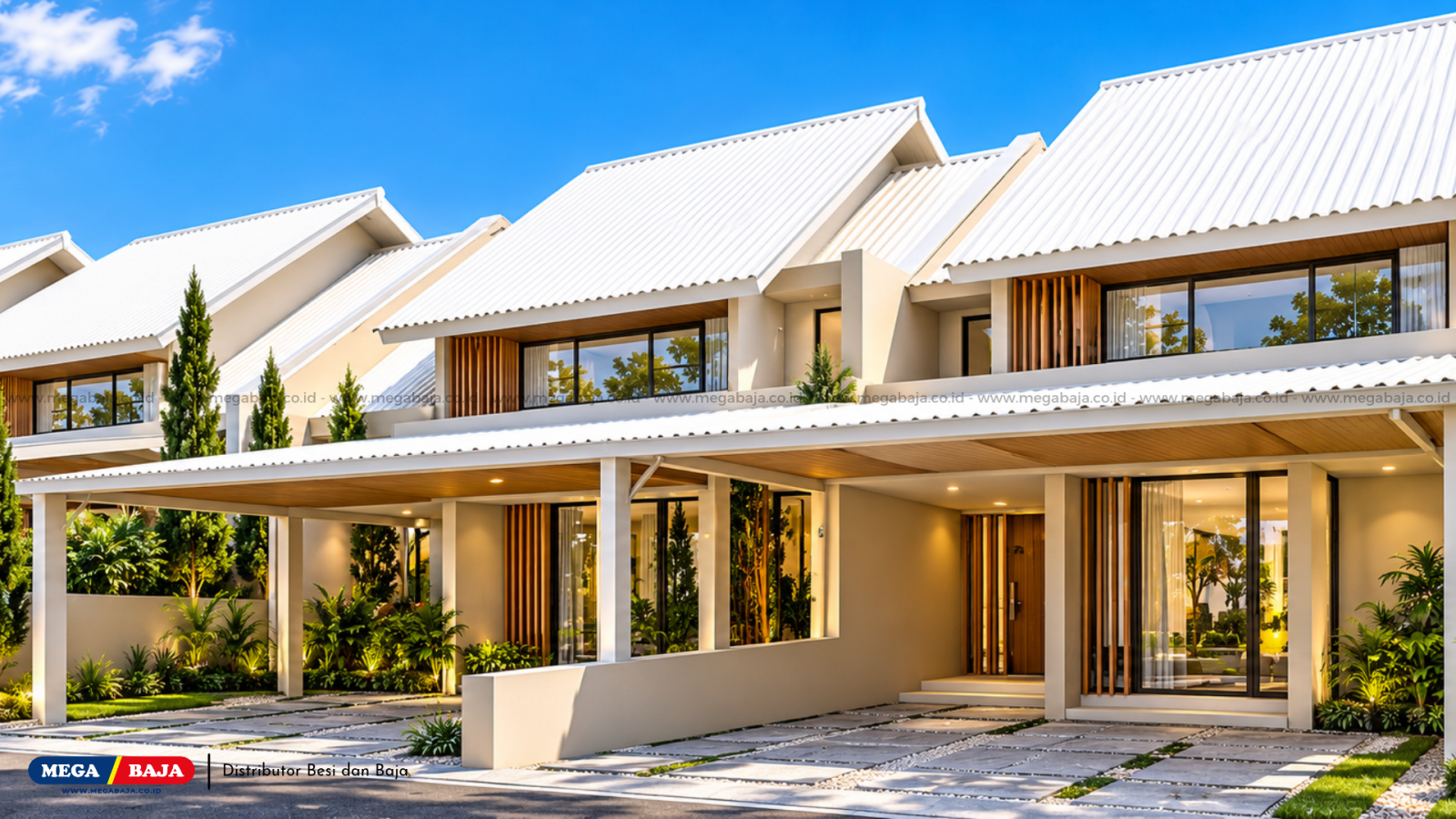 Hunian Makin Sejuk dengan Pilih Atap Berongga Modern : Atap Dingin uPVC !