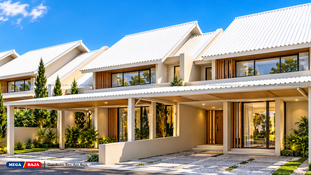 Hunian Makin Sejuk dengan Pilih Atap Berongga Modern : Atap Dingin uPVC !