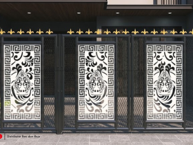 Pagar Laser Cutting Motif Javanese: Bikin Proyek Properti Makin Elegan Bersama Ellip Iron Art !