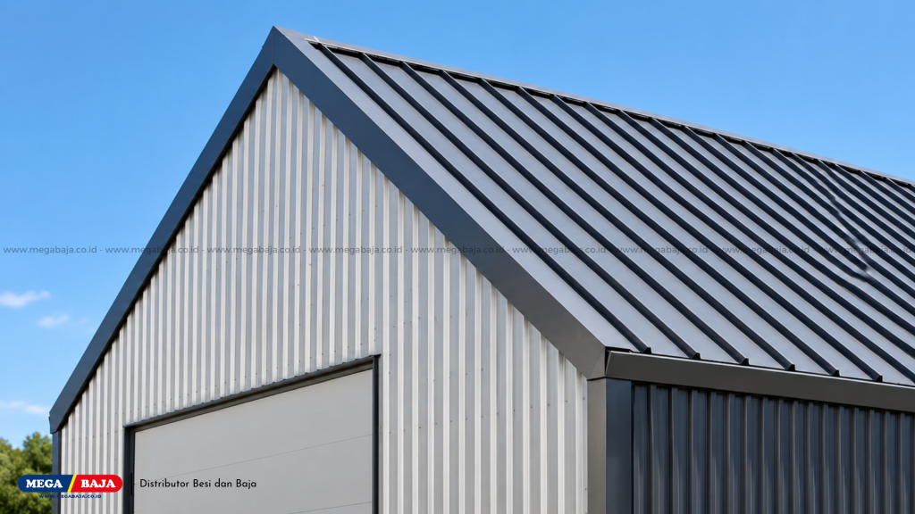 Standing Seam yang memiliki ketahanan material mencapai tiga puluh tahun atau lebih