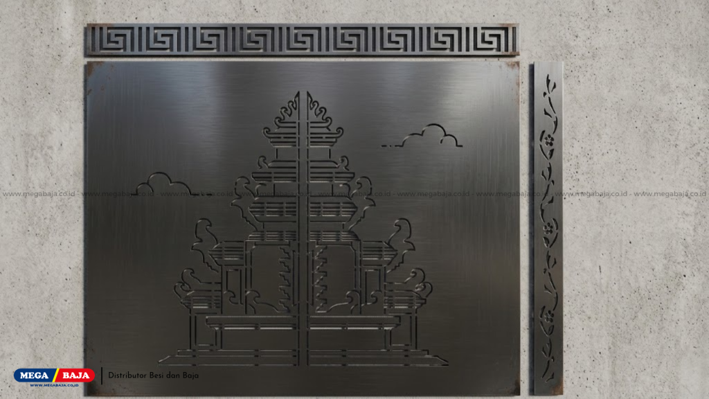 Balinese Style Bikin Rumah Makin Berjiwa Seni: Pagar Cantik Estetik degan Set Material Ellip Iron Art !