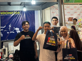 Keseruan Hari Terakhir Tasik Muslim Fair 2026: Intip Solusi Bangunan Modern Spesial di Booth Mega Baja!