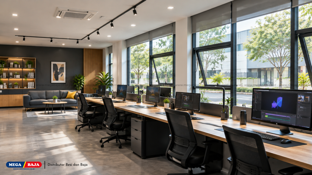 Solusi Tepat Memilih Jendela untuk Kantor Bertema Digital Industri Kreatif (Article For You Page !)