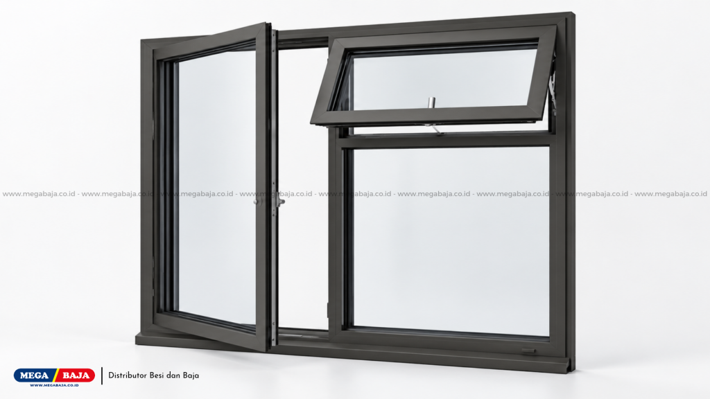 Black Slim Frame Aluminium Windows