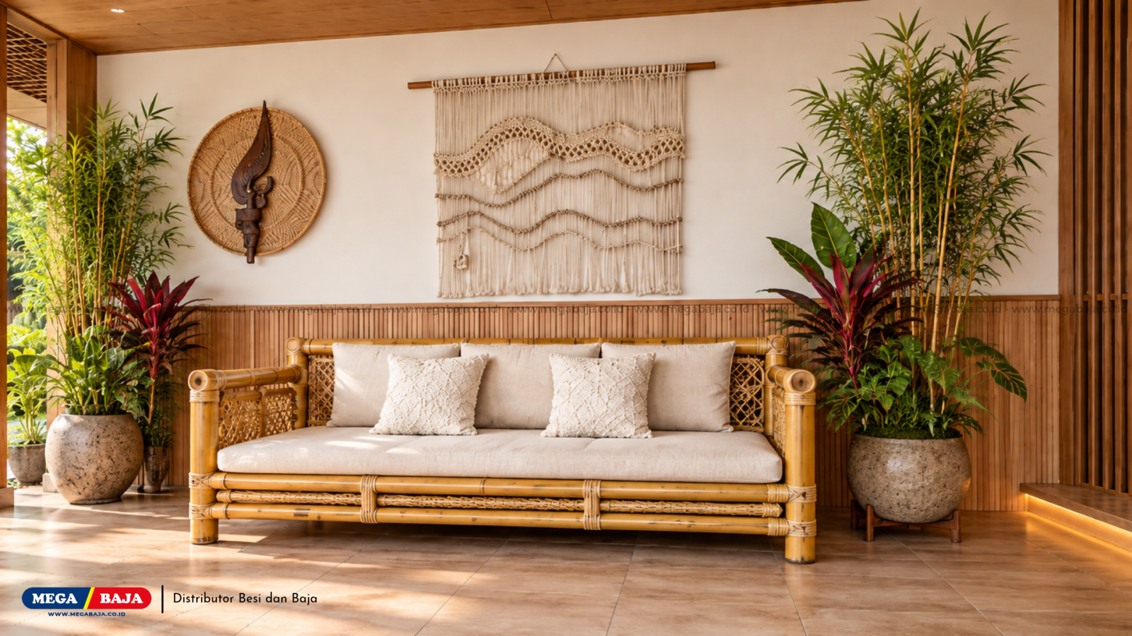 Kehangatan Rumah Impian lewat Sentuhan Japandi x Sundanese : Perpaduan Palet Warna Warm Neutral