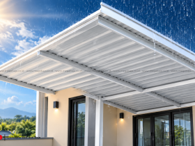 Bangunan Sejuk dan Tahan Lama dengan Atap UPVC Mega Shield Pilihan Dua Musim !