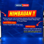 MEGA STEEL BUKAN MEGA BAJA : WASPADA PENIPUAN MENGATASNAMAKAN MEGA BAJA