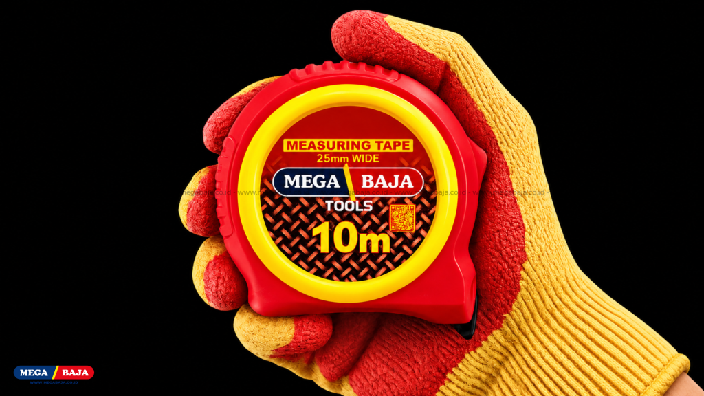 Meteran Mega Tools Membantu Pengukuran Konstruksi Jadi Lebih Presisi dan Mudah