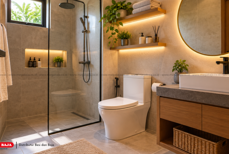Kamar Mandi Impian Bersama Megabaja: Panduan Lengkap Desain Keren dan Perhitungan Tepat