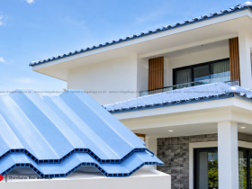 Hunian Nyaman : Hunian Sejuk Sepanjang Hari dengan Atap Dingin uPVC Mega Shield Biru