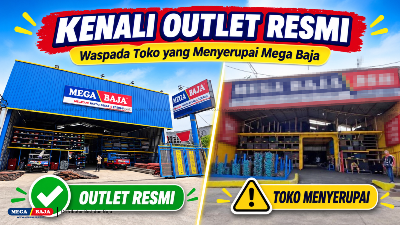 outlet resmi mega baja